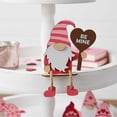 thumbnail image 4 of 3D Valentine's Day Wooden Gnomes Decor Set, Love Shelf Sitters, Valentines Quotes, Layered Heart Decor for Tiered Tray, Table & Mantle, Romantic Gifts for Her (I), 4 of 7