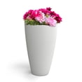 thumbnail image 3 of Mayne Modesto 22" x 22" x 42" Round White Plastic Planter, 3 of 12