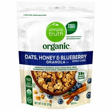2X - Simple Truth Organic Oats Honey and Blueberry Granola