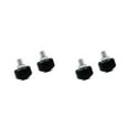thumbnail image 3 of tamizeot 2pcs Roller Skates Toe Stops Inline Sport Accessory Stopper Rubber Block black 2Set, 3 of 6