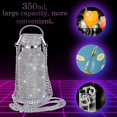 thumbnail image 4 of Diamond Water Bottle Bling Rhinestone Stainless Steel Thermal Bottle Refillable Water Bottle Insulated Water Bottle Glitter Water Bottle with Chain fo, 4 of 4