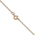 thumbnail image 4 of 14K Rose Gold .5 mm Carded Cable Rope Chain (24 X 0.5) Made In United States 5rr-24, 4 of 5