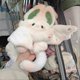 thumbnail image 3 of Halloween Big Bat Bunny Plush Toy Comfortable PP Cotton Hugging Doll for Kid Boy Girl Women Men, 3 of 5