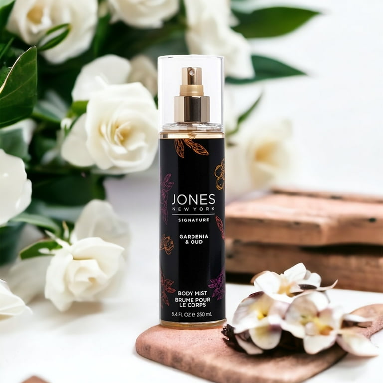 Jones New York Gardenia Oud Fragrance Body Mist for Women 8.4 fl oz 250 ml