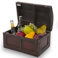 thumbnail image 4 of Rectangular Wooden Chest with Magnetic Closure - Small 11in, 4 of 4