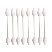 GEWIKK Baby Cotton Swabs,Organic Fragrance and Chlorine-Free Kids Safety Swabs,100% Biodegradable Gentle Baby Qtips,Hypoallergenic Children Cotton Buds|4 Packs of 55 Swabs (220 Total)
