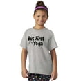 thumbnail image 4 of 1st Yoga Relaxing Meditation Namaste Girls Kids T Shirt Tees Teen Brisco Brands L, 4 of 6