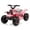 pink, variant on EastVita 6V Kids Ride on Electric ATV, Ride Car with LED Headlights, Ride-On Toy for Toddlers 1-3 Boys & Girls with Music, Forward & Reverse