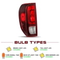 thumbnail image 5 of For 2017-2023 Honda Ridgeline OE Style Red Tail Brake Lights Assembly, 5 of 6