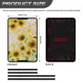 thumbnail image 3 of FUIALDOLG Yellow Sunflower RV Door Window Shade Cover, Camper Sunshade Privacy Screen Window Cover, 17.3x26 inches，Travel Trailer Motorhome Sun Shade RV Accessories, xx, 3 of 7