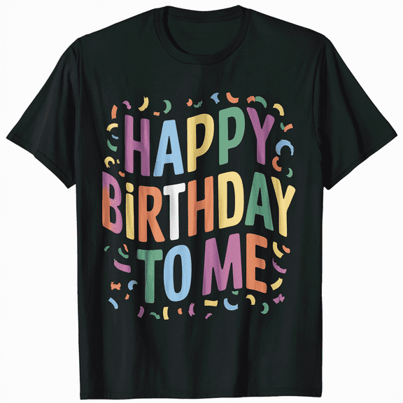 Happy Birthday To Me Funny Birthday Party Men Women Kids T-Shirt