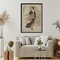 thumbnail image 4 of Historic Framed Print, [Japanese Ukiyo-e print] - 587, 17-7/8" x 21-7/8", 4 of 9