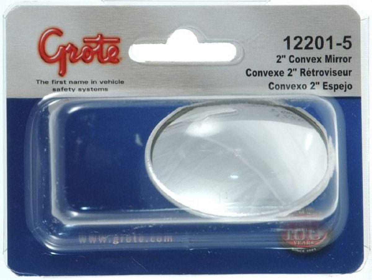 grote 12201-5 2" round stick-on convex mirror