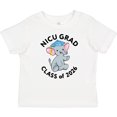 thumbnail image 3 of Inktastic Nicu Grad Class of 2026 Cute Elephant with Blue Cap Boys or Girls Baby T-Shirt, 3 of 5