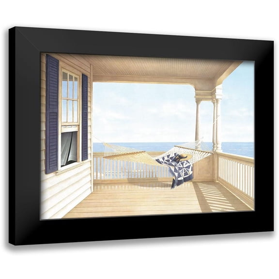 Pollera, Daniel 14x11 Black Modern Framed Museum Art Print Titled - A Summer Place