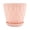 H, variant on Thickened Flower Pot PP Material Water Ripple Pattern with Saucers for Indoor Outdoor Garden Patio Balcony Planting