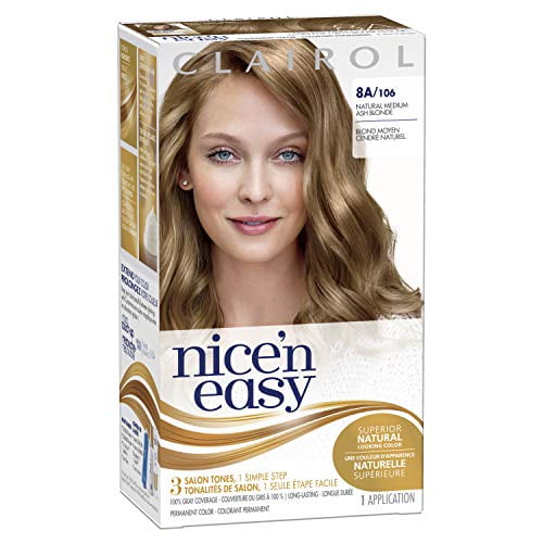 Clairol Nice N Easy Original Permanent Hair Color 8a Medium Ash