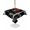 Black, variant on Outdoor Tablecloth with Umbrella Hole for Patio/Picnic/Party/Camping, Black White Botanical Waterproof Table Cloth Rectangle Table Cover Washable, Red Moon Ink Wash Art (52"x 70")