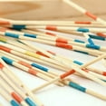 thumbnail image 1 of Multicolored Puzzle Game Stick Educational Wooden Traditional Mikado Spiel Pick Up Sticks With Box Game, 1 of 7