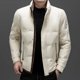 thumbnail image 3 of Chaqueta de plumón ultraligera corta con cuello alto para hombre, ropa de diseñador para hombre, chaqueta de invierno 2024 con relleno de plumón de pato para hombre, abrigo para hombre, 3 of 5