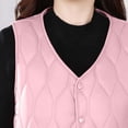 thumbnail image 6 of TaTaai Womens Lightweight Quilted Vest Long Sleeve Solid Color Thermal Slim Fit Puffer Vest for Winter Warmth Layering 1-Pack Gift, 6 of 7