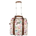 Lily Bloom Design Pattern Carry on Bag Wheeled Cabin Tote (Giraffe Park