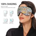 thumbnail image 5 of IAUYY Sleep Mask, Super Soft Eye Masks with Adjustable Strap, Lightweight Comfortable Blindfold,Perfect Blocks Light for Men Women Mosaic Collage Fusion, 5 of 7
