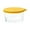 Yellow, variant on Small Glass Bowls with Airtight Lids – 8oz Leak-Proof Custard Cups, Food Prep Mixing Bowls for Sauces, Dips, Desserts – Microwave Safe – White Elephant Gifts for Adults
