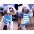 thumbnail image 4 of Suéteres para gatos Suéter de gatito para gatos Prendas de punto, Ropa para perros pequeños y gatitos, macho y hembra, muy elástico, suave, cálido (L, azul), 4 of 5