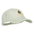 thumbnail image 5 of US Army Retired Military Embroidered Washed Cap - Stone Grey OSFM, 5 of 5