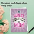 thumbnail image 5 of NobleWorks Funny Mother's Day Greeting Card w/ 5x7 Envelope (1 Card), for Men, Women, Mom World's Okayest Mom C9195MDG, 5 of 6