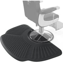 OmySalon 3.3' x 5' Salon Anti Fatigue Mat for Hair Stylist 1'' Thick, Comfort Barber Shop Beauty Floor Mats Under Styling Chair