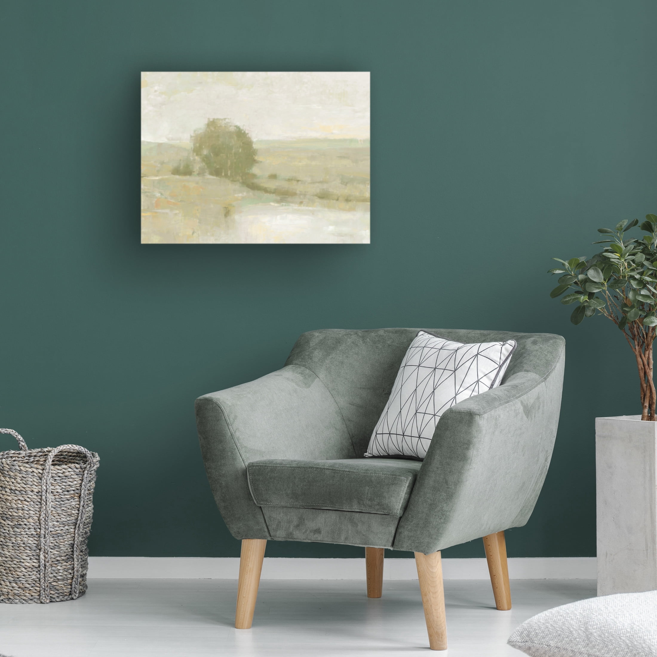 Trademark Fine Art Tim OToole Ochre Riverbank I Canvas Wall Art