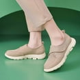 thumbnail image 2 of Juosiy Womens Loafers Adjustable Slip-On Wide Walking Shoes Orthopedic Non Slip Work Sneakers, 2 of 9