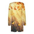 thumbnail image 5 of FAIWAD Cardigan d'Halloween pour Femmes Mignon Citrouille Ghost Ouvert Manteau Léger Confortable Automne, 5 of 5