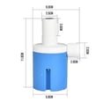 thumbnail image 5 of 3/4 Inch Water Float Valve Automatic Control Water Level Valve Controller, 5 of 8