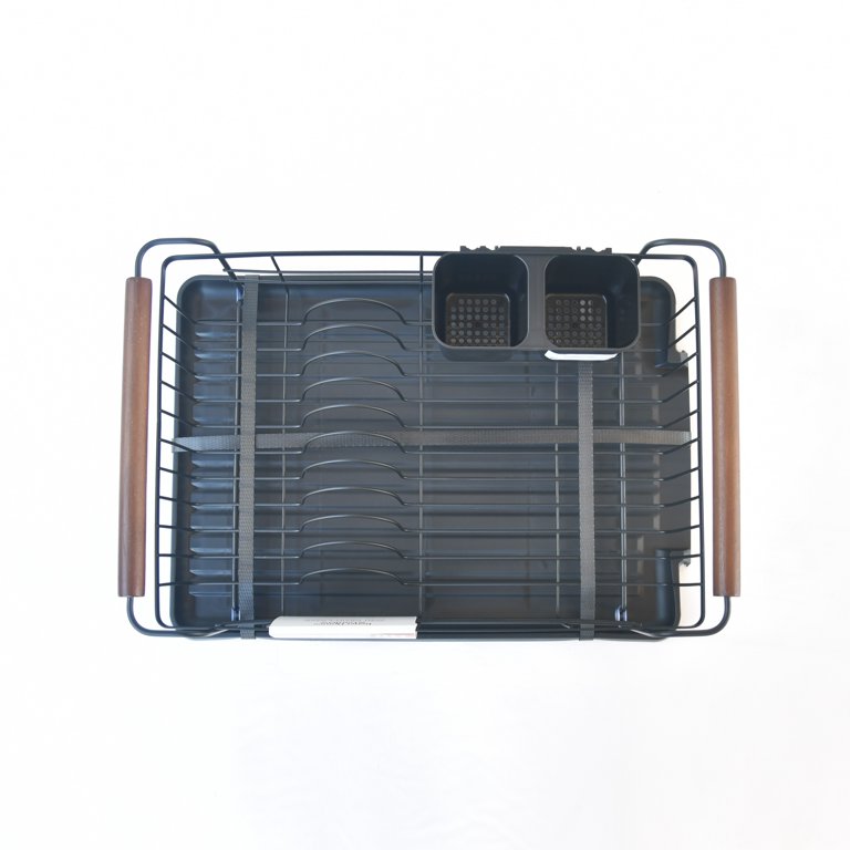 Better Homes & Gardens Metal and Wood Dish Drying Rack photo 8