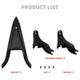 thumbnail image 4 of 22" Black Detachable Passenger Backrest Sissy Bar For Harley Electra Glide 09-23, 4 of 9