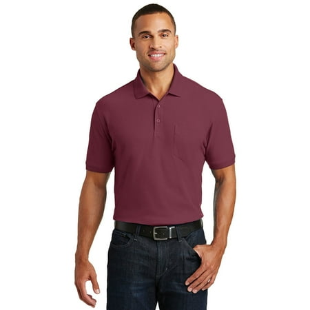 - Port Authority Core Classic Pique Pocket Polo Shirt