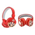 thumbnail image 2 of Audífonos Inalámbricos Diadema Bluetooth Mario Bros Rojo Genérico Mario Bros, 2 of 2