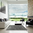 thumbnail image 7 of Ahgly Company Machine Washable Indoor Rectangle Industrial Modern Gray Area Rugs, 4' x 6', 7 of 7