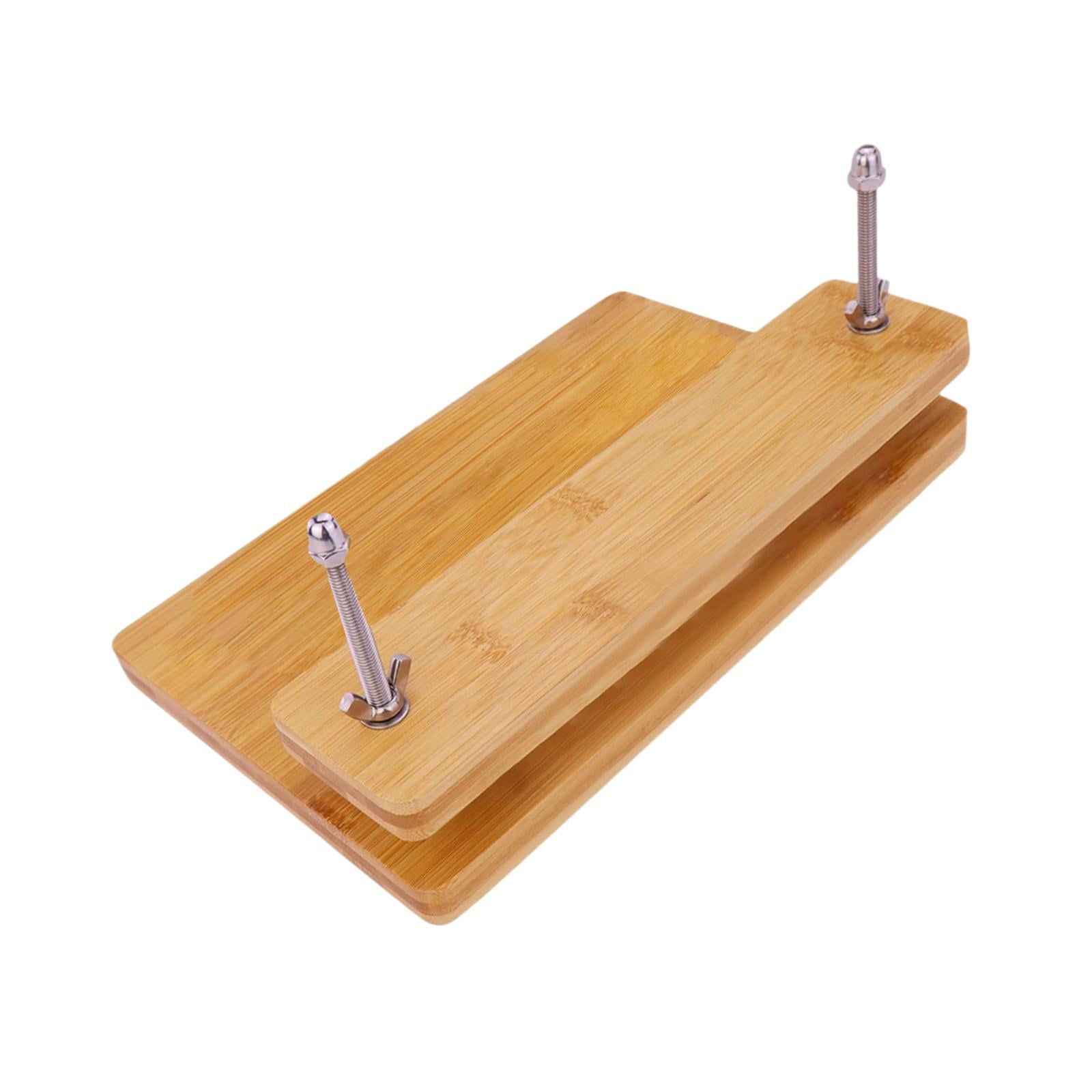 Milageto Wooden Book Press Binding Machine for Craft Enthusiasts Handmade Paper Press for