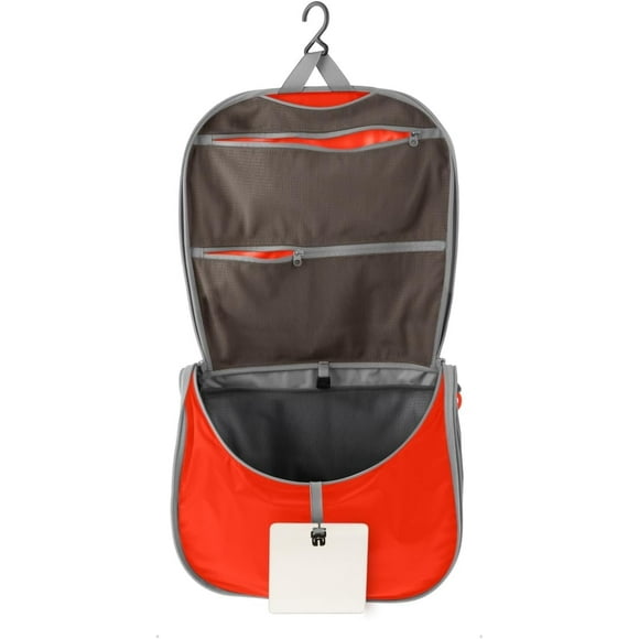 Neceser colgante Sea to Summit, pequeño, compacto, color naranja picante