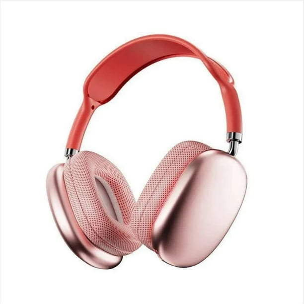 Audífonos diadema Moreka P9 Bluetooth Rojo