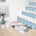 thumbnail image 7 of CHENG 10 Pack Peel and Stick Backsplash Tiles 3D Wall Tiles Stickers for Kitchen Bathroom, 3.94*3.94, Sea Blue, 7 of 7