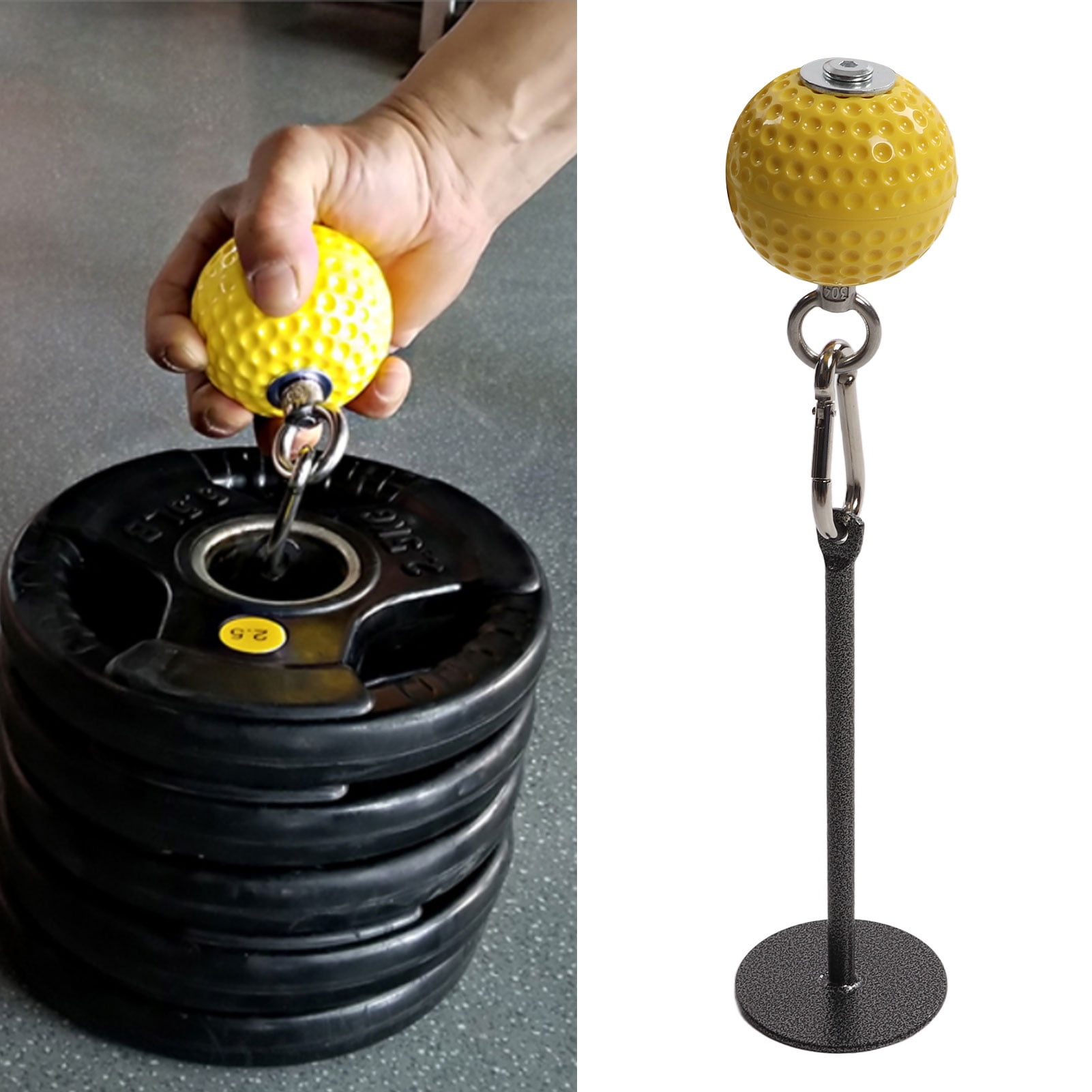 Hand Grip Strengthener Wrist Forearm Hand Exercise Ball with Adjustable Weight for Strength Training72mm Walmart