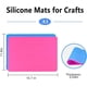 thumbnail image 2 of Tapete de silicona de 15,7" x 11,8" para plastilina, tamaño A3, lámina de silicona antiadherente para resina epoxi, soluciones de joyería., 2 of 5