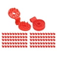 thumbnail image 2 of 100pcs Shade Cloth Plastic Clips, Shade Cloth HeavyDuty Lock Grip, Bird Proof Shade Cloth Clips for Garden Netting, Anti Bird Netting, 2 of 8