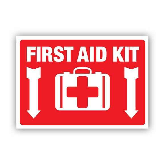 First Aid Sticker