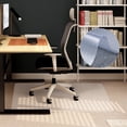 thumbnail image 2 of Yescom Tapis Transparent pour Chaise de Bureau pour Tapis à Poils Courts 48 Pouces x 36 Pouces Épaissi Rectangulaire 1/8 Pouces 2 Pcs Protecteur de Plancher en Plastique Studio à Domicile, 2 of 8